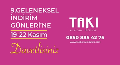 Takı Kuyumculukta 9. Geleneksel İndirim Günleri Başladı