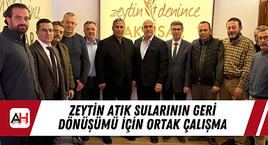 Zeytin Atık Sularının Geri Dönüşümü İçin Ortak Çalışma