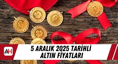 5 Aralık 2025 tarihli altın fiyatları