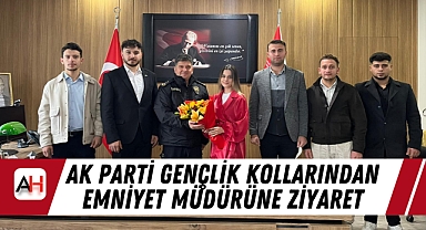 Ak Parti Gençlik Kollarından Emniyet Müdürüne Ziyaret