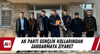 AK Parti Gençlik Kollarından Jandarmaya Ziyaret