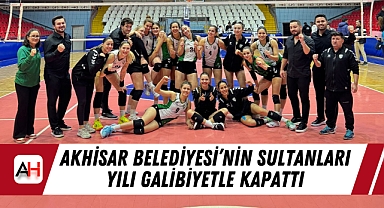 Akhisar Belediyesi'nin sultanları yılı galibiyetle kapattı