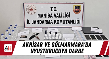 Akhisar ve Gölmarmara'da uyuşturucuya darbe