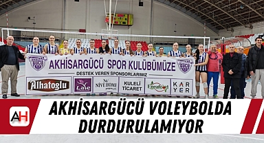 Akhisargücü voleybolda durdurulamıyor