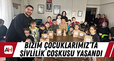 Bizim Çocuklarımız'ta şivlilik coşkusu yaşandı