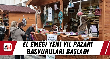 El Emeği Yeni Yıl Pazarı Başvuruları Başladı