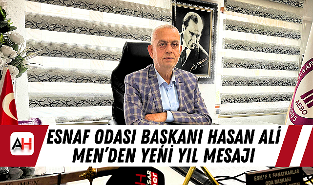 Hasan Ali Men'den yeni yıl mesajı