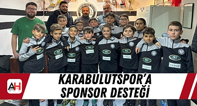 Karabulutspor'a sponsor desteği