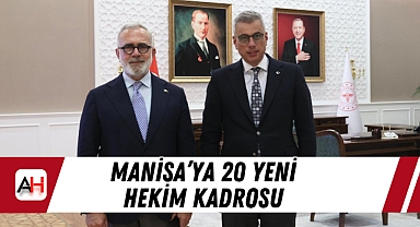 Manisa'ya 20 yeni hekim kadrosu