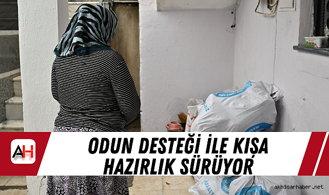 Odun Desteği İle Kışa Hazırlık Sürüyor