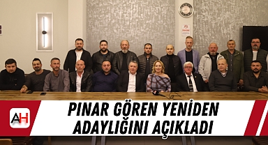 Pınar Gören Yeniden Adaylığını Açıkladı