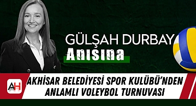 Akhisar Belediyesi Spor Kulübü'nden anlamlı voleybol turnuvası