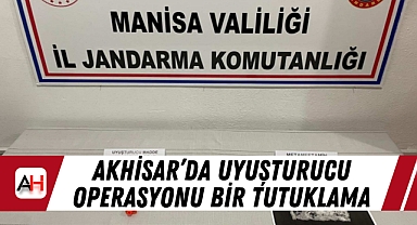 Akhisar’da Uyuşturucu Operasyonu Bir Tutuklama