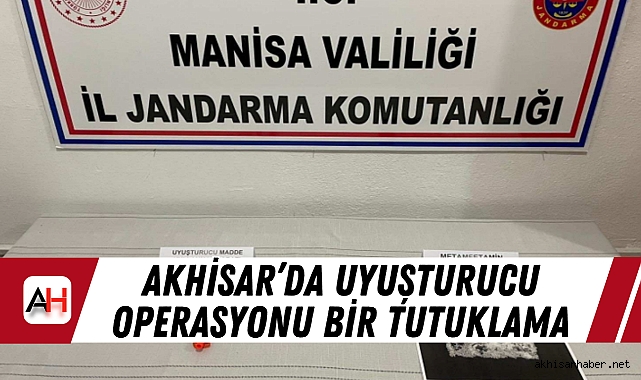 Akhisar’da Uyuşturucu Operasyonu Bir Tutuklama
