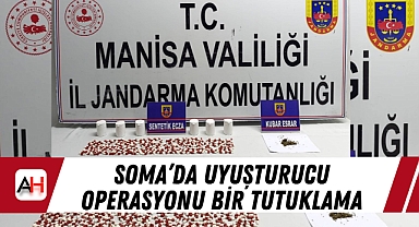 Soma'da Uyuşturucu Operasyonu Bir Tutuklama
