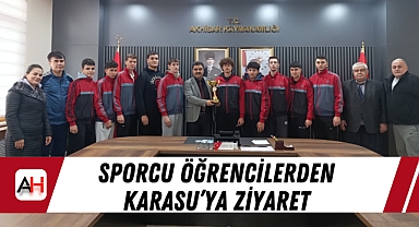 Sporcu Öğrencilerden Karasu'ya Ziyaret
