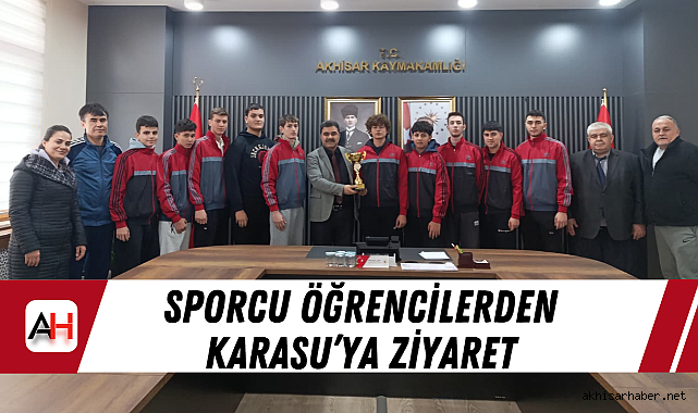 Sporcu Öğrencilerden Karasu'ya Ziyaret