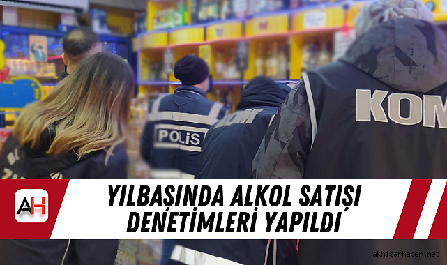 Yılbaşında Alkol Satışı Denetimleri Yapıldı