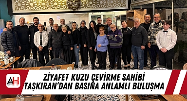 Ziyafet Kuzu Çevirme Sahibi Taşkıran'dan Basına Anlamlı Buluşma
