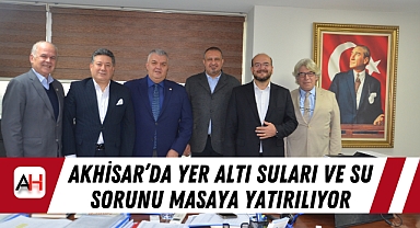 Akhisar'da Yer altı suları ve su sorunu masaya yatırılıyor