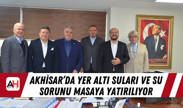 Akhisar'da Yer altı suları ve su sorunu masaya yatırılıyor