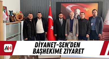 Diyanet-Sen'den Başhekime Ziyaret