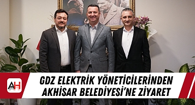 GDZ Elektrik yöneticilerinden Akhisar Belediyesi'ne ziyaret