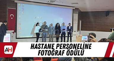 Hastane Personeline Fotoğraf Ödülü