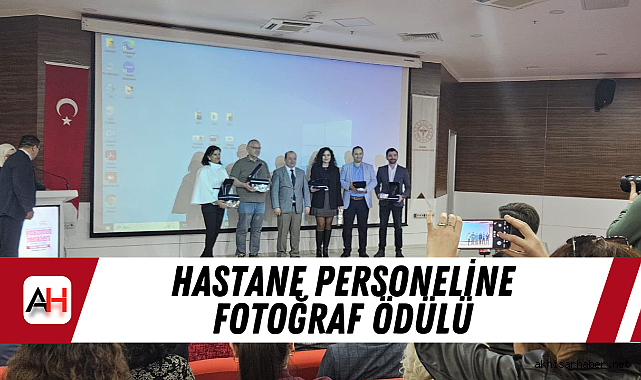 Hastane Personeline Fotoğraf Ödülü