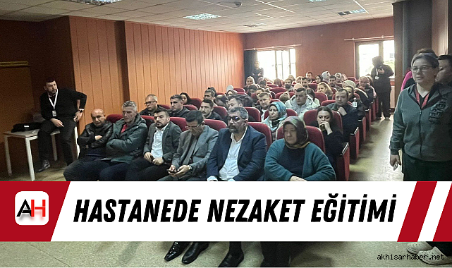 Hastanede Nezaket Eğitimi