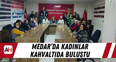 Medar'da kadınlar kahvaltıda buluştu