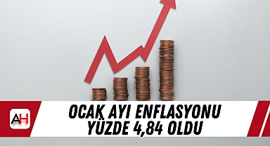 Ocak Ayı Enflasyonu Yüzde 4,84 Oldu