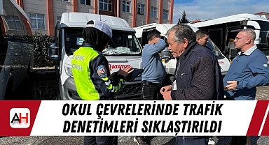Okul Çevrelerinde Trafik Denetimleri Sıklaştırıldı