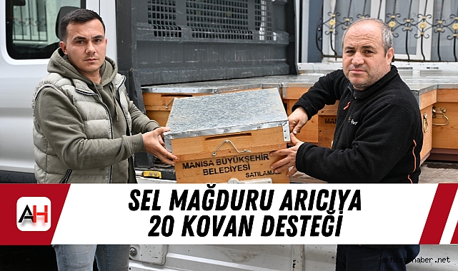 Sel Mağduru Arıcıya 20 Kovan Desteği