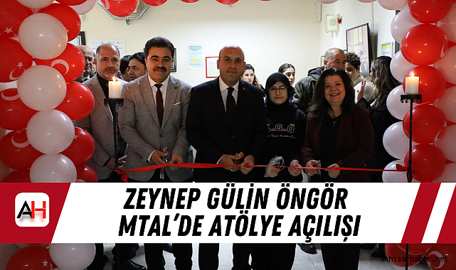 Zeynep Gülin Öngör MTAL'de Atölye Açılışı