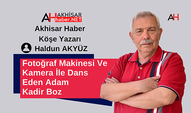 Fotoğraf Makinesi Ve Kamera İle Dans Eden Adam Kadir Boz