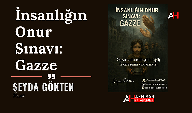 İnsanlığın Onur Sınavı: Gazze