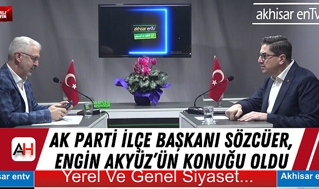 Bu Haftaki Konuğumuz AK Parti İlçe Başkanı İsmail Ahmet Sözcüer Oldu
