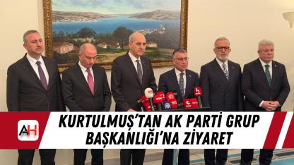 Kurtulmuş’tan AK Parti Grup Başkanlığı’na Ziyaret