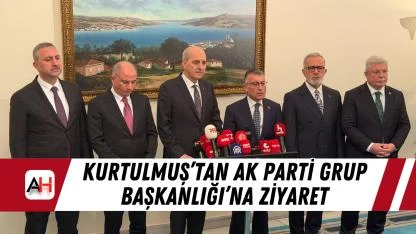 Kurtulmuş’tan AK Parti Grup Başkanlığı’na Ziyaret