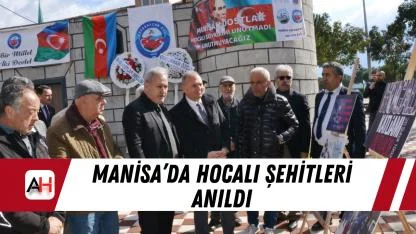 Manisa’da Hocalı Şehitleri Anıldı
