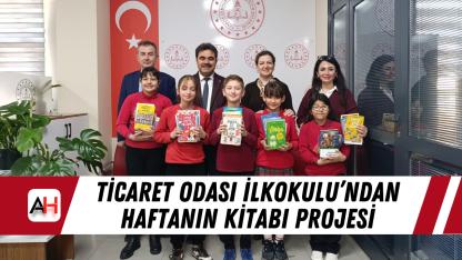Ticaret Odası İlkokulu’ndan Haftanın Kitabı Projesi