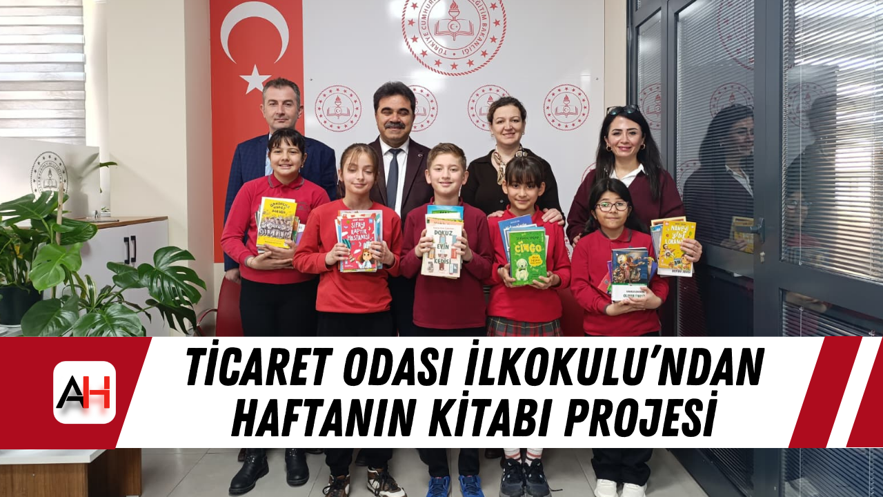 Ticaret Odası İlkokulu’ndan Haftanın Kitabı Projesi