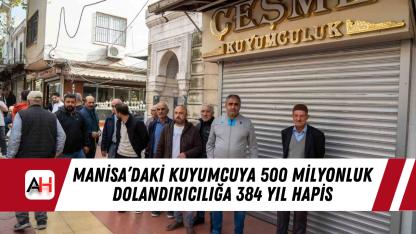 500 milyonluk dolandırıcılığa 384 yıl hapis