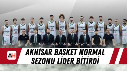 Akhisar Basket normal sezonu lider bitirdi