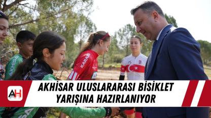 Akhisar uluslararası bisiklet yarışına hazırlanıyor