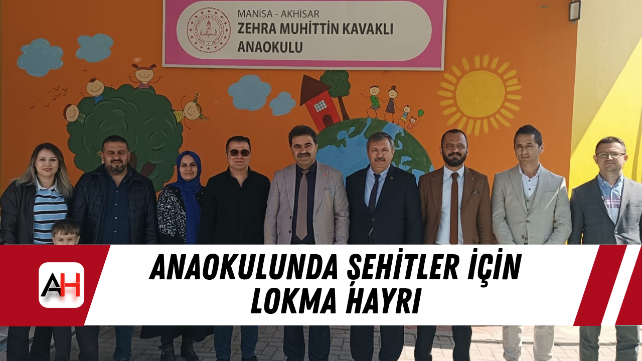 Anaokulunda Şehitler İçin Lokma Hayrı