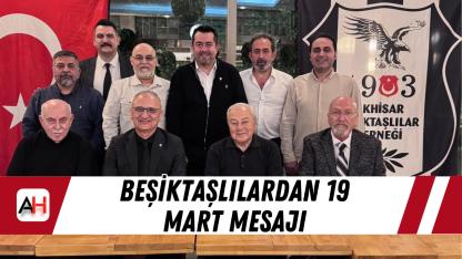 Beşiktaşlılardan 19 Mart Mesajı