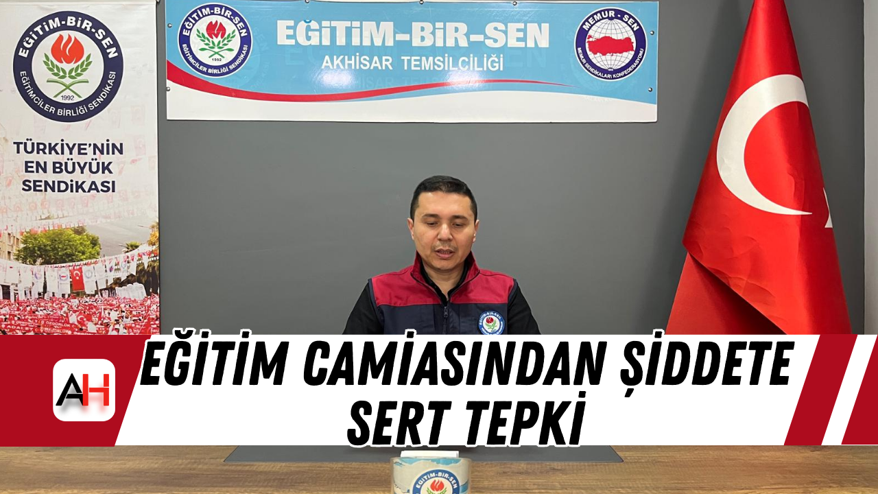 Eğitim Camiasından Şiddete Sert Tepki