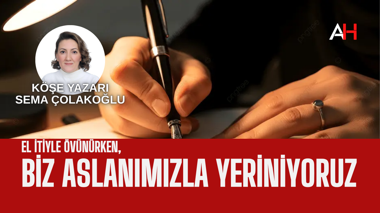 El itiyle övünürken, biz aslanımızla yeriniyoruz